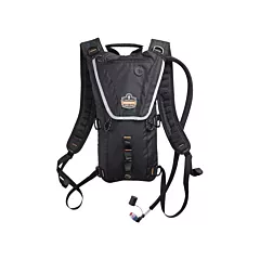 Ergodyne Chill-Its 5156 Low-Profile Hydration Pack with Storage, 3 L, Black (13161)