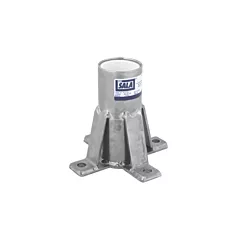3M DBI Sala Fall Protection Base de potence pour collier de passage pour installation sur le plancher DBI-SALA(MD) Advanced(MC), Base (8518347)