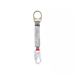 3M Protecta Fall Protection PRO™ Rope Shock-Absorber, 1.5', E4, 122 lbs., 308 lbs., Snap Hook (1340260C)