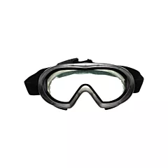Pyramex Capstone Dual Lens Safety Goggles, Indirect, Clear, CSA Z94.3/ANSI Z87+, Anti-Fog/Anti-Scratch, Elastic (G504DT)
