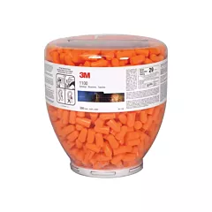 3M Recharge pour bouteille distributrice de bouchons d'oreilles E-A-R(MC) série 1100, Sans cordon, 29 NRR dB, Taille unique, CSA classe AL, Vrac - Contenant (391-1100)