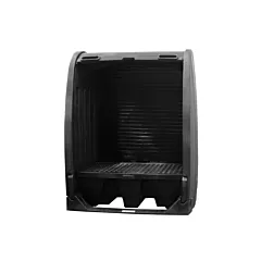 Black Diamond Spill Containment Sheds With Drain