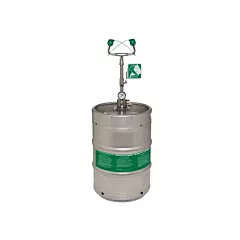 Haws Portable Emergency Eyewash, Pressurized, ANSI Z358.1, 15 gal. (7603)