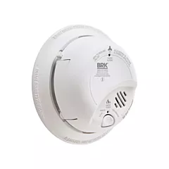BRK Electronics Combo détecteur de fumée et de monoxyde de carbone à ionisation, À piles/À raccordement fixe (SC9120BA)