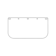 Protective Industrial Products Dynamic™ Faceshield Visor Window