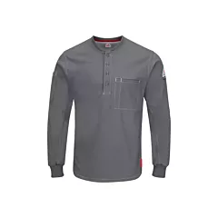 Bulwark Chemises Henley Excel FR(MD) à manches longues