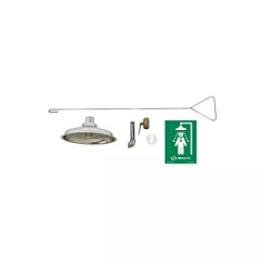 Haws Concealed Drench Shower, Ceiling-Mount (8163)