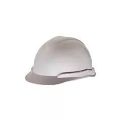 MSA Super-V® Hard Hat, Ratchet, White, Non-Vented, CSA Type 2/ANSI Type I/ANSI Type II, ANSI Class E/CSA Class E (C217091)