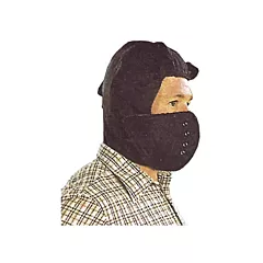 Gants Laurentide Hard Hat Winter Liner with Removable Face , Cotton, Cotton/Kasha, Black, One Size (3L39A)