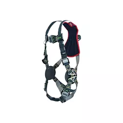 Honeywell Revolution Harnesses with Kevlar®- Nomex® Webbing, Fall Arrest, A, 400 lbs., 2X-Large/3X-Large, Back (RKNAR-QC/3XLBK)