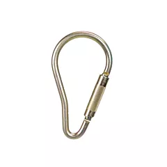 MSA Carabiner, 5000 lbs, Steel (10089209)