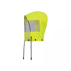 Pioneer Capuchon pour manteau de sécurité imperméable pour le contrôle de la circulation, Jaune lime haute visibilité, Argent, Polyester (V1190560-O/S)