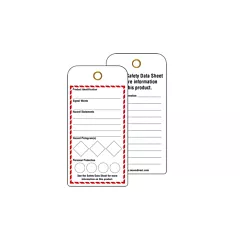 Incom Top Tape & Label GHS Workplace Tags