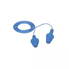 3M E-A-R™ UltraFit™ Metal-Detectable Earplugs, Corded, 25 NRR dB, Regular, CSA Class AL, Bulk - Polybag (340-4017)