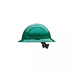 Honeywell Casque de sécurité à bordure complète North Zone(MC), Rochet, Vert, Non ventilé, CSA type 1/ANSI type I, CSA classe E (N20R040000)