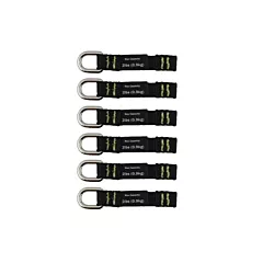 Ergodyne Squids® 3700 Tool Tails™ Tool Tether Attachments, Web D-Ring, 2 lbs. (19703-BULK)