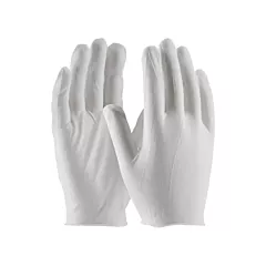Protective Industrial Products Gants d'inspection, Taille unique, Coton, Non ourlé (GP97500)
