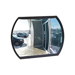 Zenith Safety Products Roundtangular Convex Mirror with Bracket
