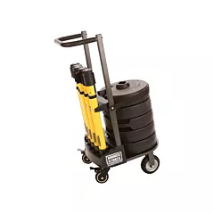 Banner Stakes Chariot de transport pour barrière PLUS, 42