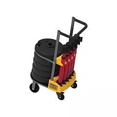 Banner Stakes Chariot de transport pour barrière PLUS, 42