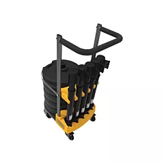 Banner Stakes PLUS Barrier Post Cart Kit, 42