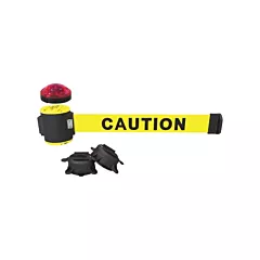 Banner Stakes Wall Mount Barrier with Light Kit