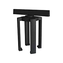 Banner Stakes PLUS Barrier System Sign Bracket, Black (PL4130)