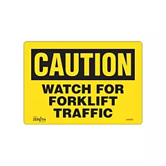 Zenith Safety Products Enseigne «Watch For Forklift»