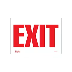 Zenith Safety Products Enseigne «Exit»