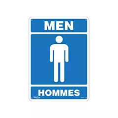 Zenith Safety Products Enseigne «Men - Hommes»