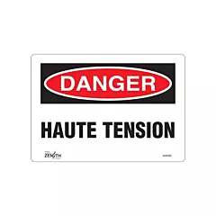 Zenith Safety Products Enseigne «Haute Tension»
