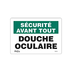 Zenith Safety Products Enseigne «Douche Oculaire»