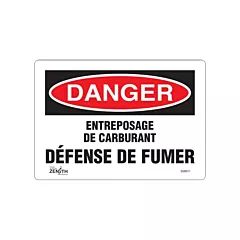 Zenith Safety Products Enseigne «Défense De Fumer»