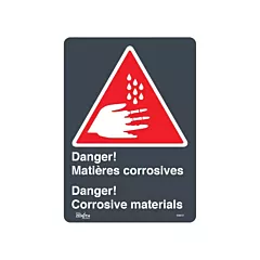Zenith Safety Products Enseigne «Corrosive Materials», 14