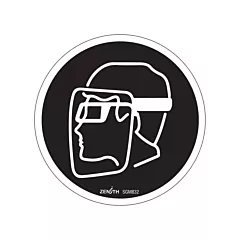 Zenith Safety Products Face Protection Required CSA Safety Sign