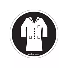 Zenith Safety Products Enseigne de sécurité CSA - sarrau obligatoire