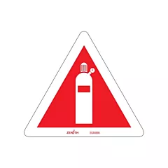 Zenith Safety Products Compressed Gas CSA Safety Sign