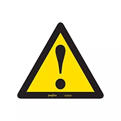 Zenith Safety Products General Warning CSA Safety Sign