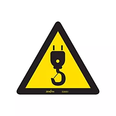 Zenith Safety Products Enseigne de sécurité CSA - grue