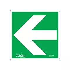 Zenith Safety Products Arrow CSA Safety Sign