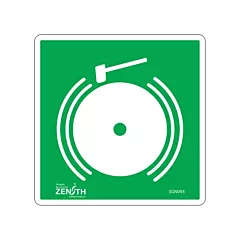 Zenith Safety Products Emergency Alarm CSA Safety Sign