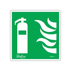 Zenith Safety Products Fire Extinguisher CSA Safety Sign