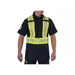 Big Bill Chemise à manches courtes haute visibilité résistant à la déchirure