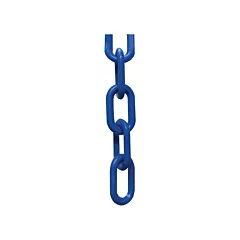 Mr. Chain 25' Plastic Chain Barrier, Blue (50006-25)