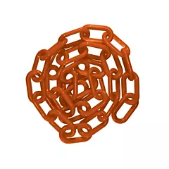 Mr. Chain 25' Plastic Chain Barrier, Orange (50012-25)