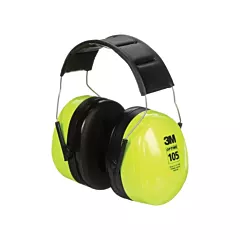 3M Peltor™ Optime 105 Earmuffs, Headband, AL, 30 NRR dB (H10AHV)
