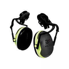 3M Peltor™ X Series X4 Earmuffs, Cap Mount, A, 26 NRR dB (X4P51E)