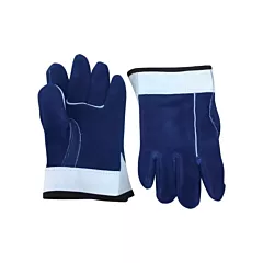 Natpro Gant de soudage résistant à la chaleur, Taille unique, Cuir, Mousse, Non classé (B92171)
