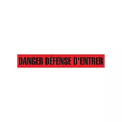 Incom Top Tape & Label Ruban pour barricade 