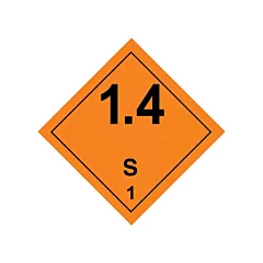 Accuform Signs Étiquettes de manutention de matières dangereuses, 4